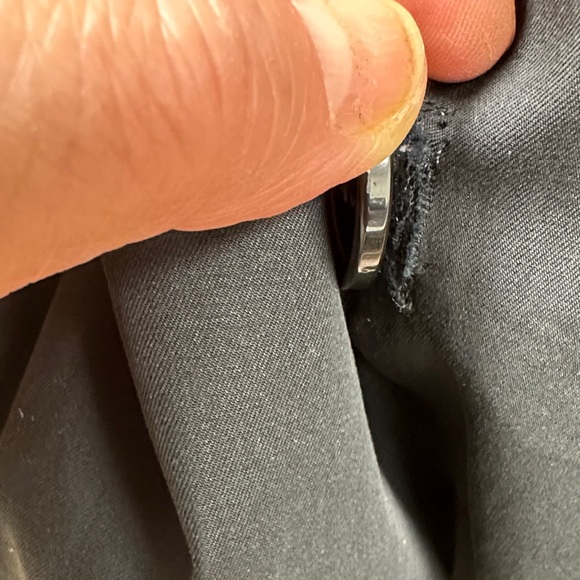 Massimo Dutti Black Trench Coat - Picture 6 of 7